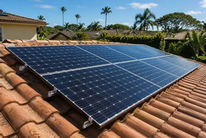 Installation de panneaux solaires à Travaillan